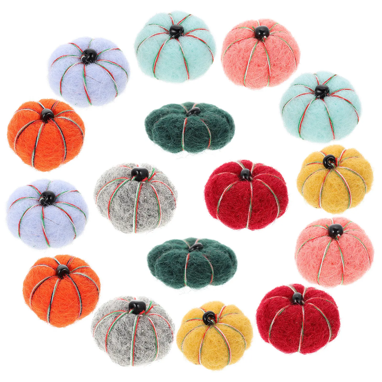 16Pcs Wool Felt Pumpkin Ornaments Colorful Lightweight Hanging Halloween Party Decoration Felt Pumpkin Balls for Home Garden
16Pcs Wool Felt Pumpkin Ornaments Colorful Lightweight Hanging Halloween Party Decoration Felt Pumpkin Balls for Home Garden