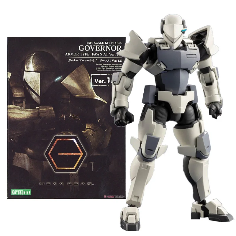 Genuine HEXA GEAR Action Figure HG Governor Armor Type Pawn A1 Ver.1.5 Collection Model Anime Action Figure Toys for Children
Genuine HEXA GEAR Action Figure HG Governor Armor Type Pawn A1 Ver.1.5 Collection Model Anime Action Figure Toys for Children