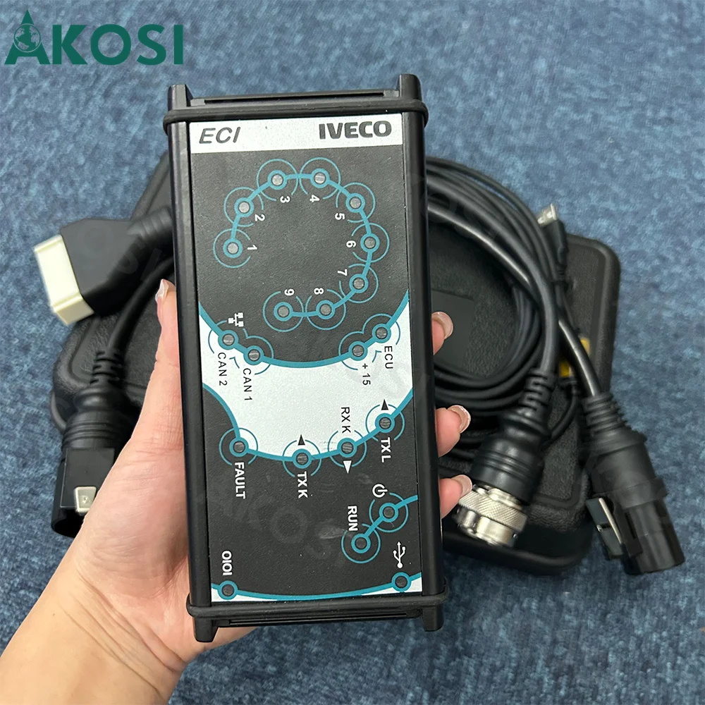 For IVECO TRUCK ELTRAC EASY ECI OBD2 Connector Adapter Diagnostic Tool with 2023 New Software in HDD
For IVECO TRUCK ELTRAC EASY ECI OBD2 Connector Adapter Diagnostic Tool with 2023 New Software in HDD