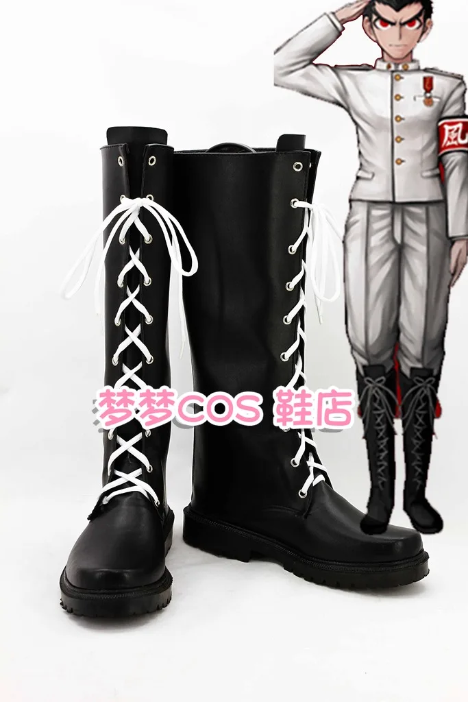 Danganronpa Kiyotaka Ishimaru Косплей Костюм Обувь Сапоги ручной работы из искусственной кожи на шнуровке
Danganronpa Kiyotaka Ishimaru Косплей Костюм Обувь Сапоги ручной работы из искусственной кожи на шнуровке