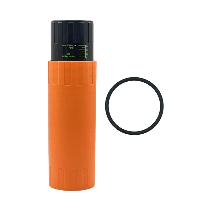 Orange 4Ball Tennis Ball Pressurizer Saver Built-in PSI Gauge Anti-Slip Airtight Ring Seal Padel Accessories for Training Match
Orange 4Ball Tennis Ball Pressurizer Saver Built-in PSI Gauge Anti-Slip Airtight Ring Seal Padel Accessories for Training Match