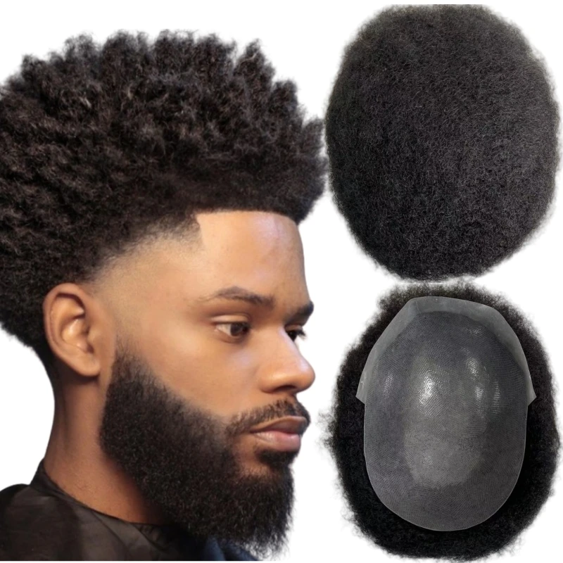 Индийские системы натуральных человеческих волос 4 мм, афро-цвет # 1 Jet Black Poly Skin Units 8x10 Полный парик из искусственной кожи для чернокожих мужчин
Индийские системы натуральных человеческих волос 4 мм, афро-цвет # 1 Jet Black Poly Skin Units 8x10 Полный парик из искусственной кожи для чернокожих мужчин