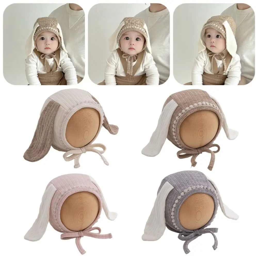 Korean Cute Baby Ear Protection Hats Sweet Long Ear Newborn Beanie Hat Soft Breathable Baby Fetal Cap Photography Props
Korean Cute Baby Ear Protection Hats Sweet Long Ear Newborn Beanie Hat Soft Breathable Baby Fetal Cap Photography Props