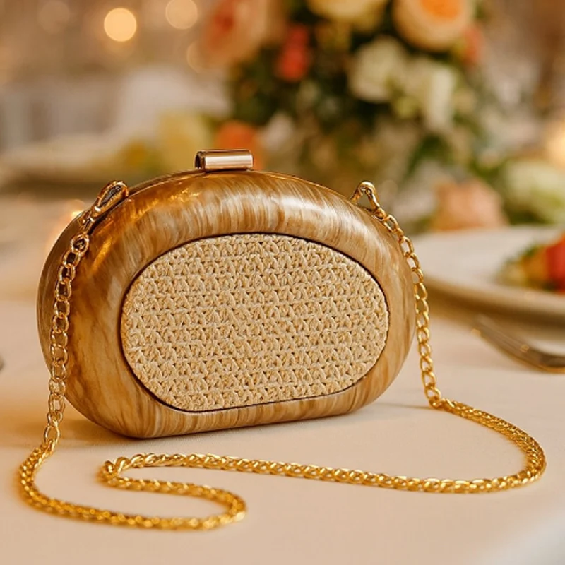 2025 женская новая диагональная сумка через плечо на одно плечо, акриловая сумка в форме ракушки, модная сумка для свадебного банкета, клатч
2025 женская новая диагональная сумка через плечо на одно плечо, акриловая сумка в форме ракушки, модная сумка для свадебного банкета, клатч