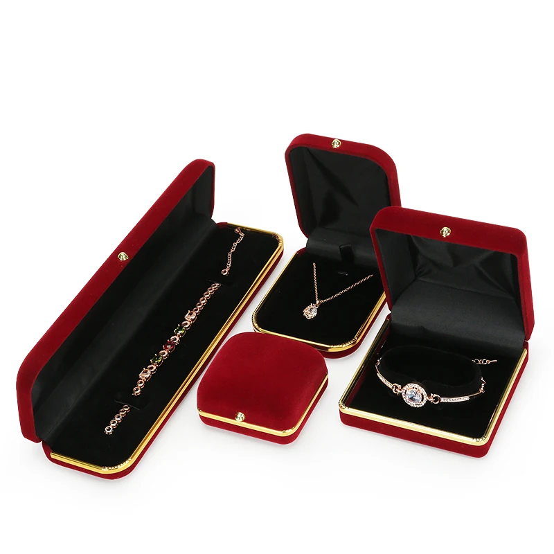 Velvet Jewelry Storage Box Necklace Ring Pendant Jewelry Box High-end Jewelry Storage Box Red Green Blue Jewelry Gift PackingBox
Velvet Jewelry Storage Box Necklace Ring Pendant Jewelry Box High-end Jewelry Storage Box Red Green Blue Jewelry Gift PackingBox
