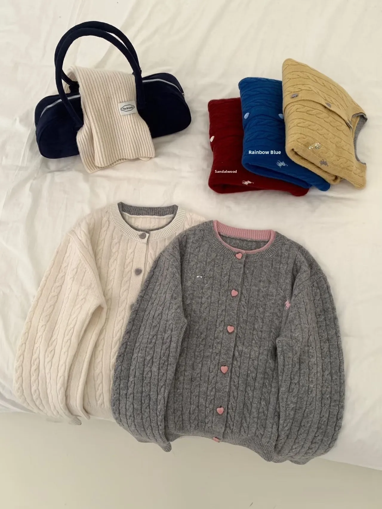 Ele Embroidered Knitted Cardigan round Ne Twist Pattern Autumn Winter Faion Korean Sle Women's Premium Quali Oute...
Ele Embroidered Knitted Cardigan round Ne Twist Pattern Autumn Winter Faion Korean Sle Women's Premium Quali Oute...