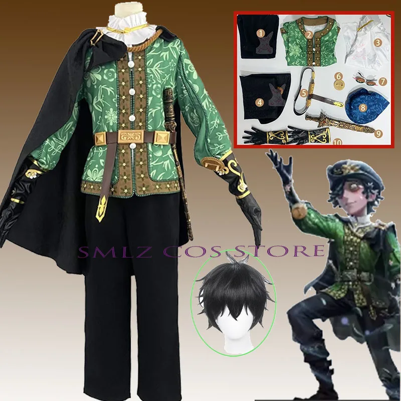 Patient Emil Cosplay Game Identity Ⅴ Costume Romeo Uniform Cloak Hat Prop Suit Party Carnival Outfit Woman Man Clothing
Patient Emil Cosplay Game Identity Ⅴ Costume Romeo Uniform Cloak Hat Prop Suit Party Carnival Outfit Woman Man Clothing