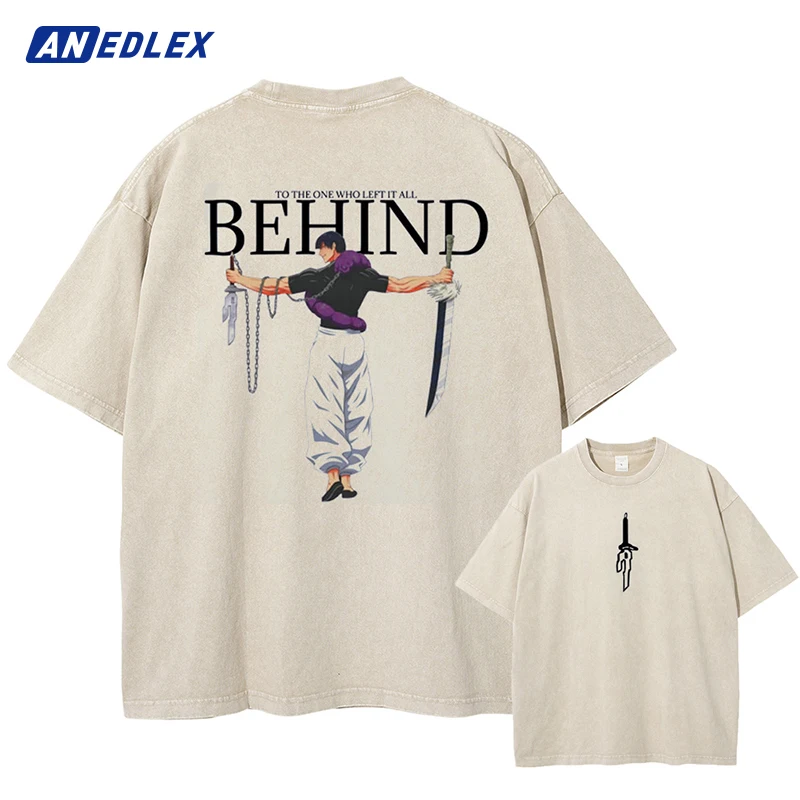 Men Streetwear Washed Apricot White Oversized T Shirt Japanese Anime Graphic Print T-Shirt Summer Cotton Short Sleeve Tees
Men Streetwear Washed Apricot White Oversized T Shirt Japanese Anime Graphic Print T-Shirt Summer Cotton Short Sleeve Tees