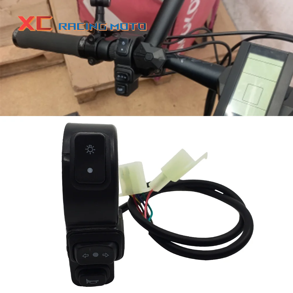 22mm Motorcycle ATV Switches Horn Button Turn Signal Electric Fog Lamp Light Start Handlebar 3 Function Controller Accessories
22mm Motorcycle ATV Switches Horn Button Turn Signal Electric Fog Lamp Light Start Handlebar 3 Function Controller Accessories