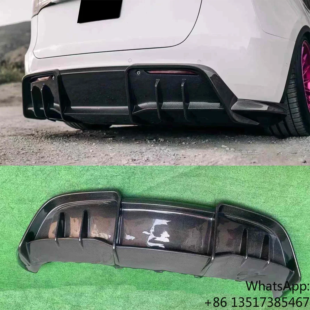 Model Y Carbon Fiber Rear Diffuser for Tesla Model Y
Model Y Carbon Fiber Rear Diffuser for Tesla Model Y