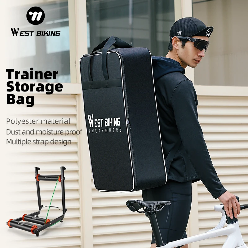 WEST BIKING Bicycle Roller Trainer Storage Bag Dust proof Bike Training Platform Outdoor Exercise Gym Bag Portable Handle Bag
WEST BIKING Bicycle Roller Trainer Storage Bag Dust proof Bike Training Platform Outdoor Exercise Gym Bag Portable Handle Bag