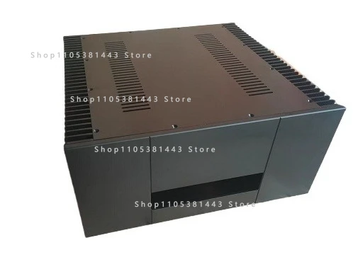 Chassis Audio Post Amp Case Both Sides Heatsink Big Space Aluminum Goldmund Double Channel Amplifier
Chassis Audio Post Amp Case Both Sides Heatsink Big Space Aluminum Goldmund Double Channel Amplifier