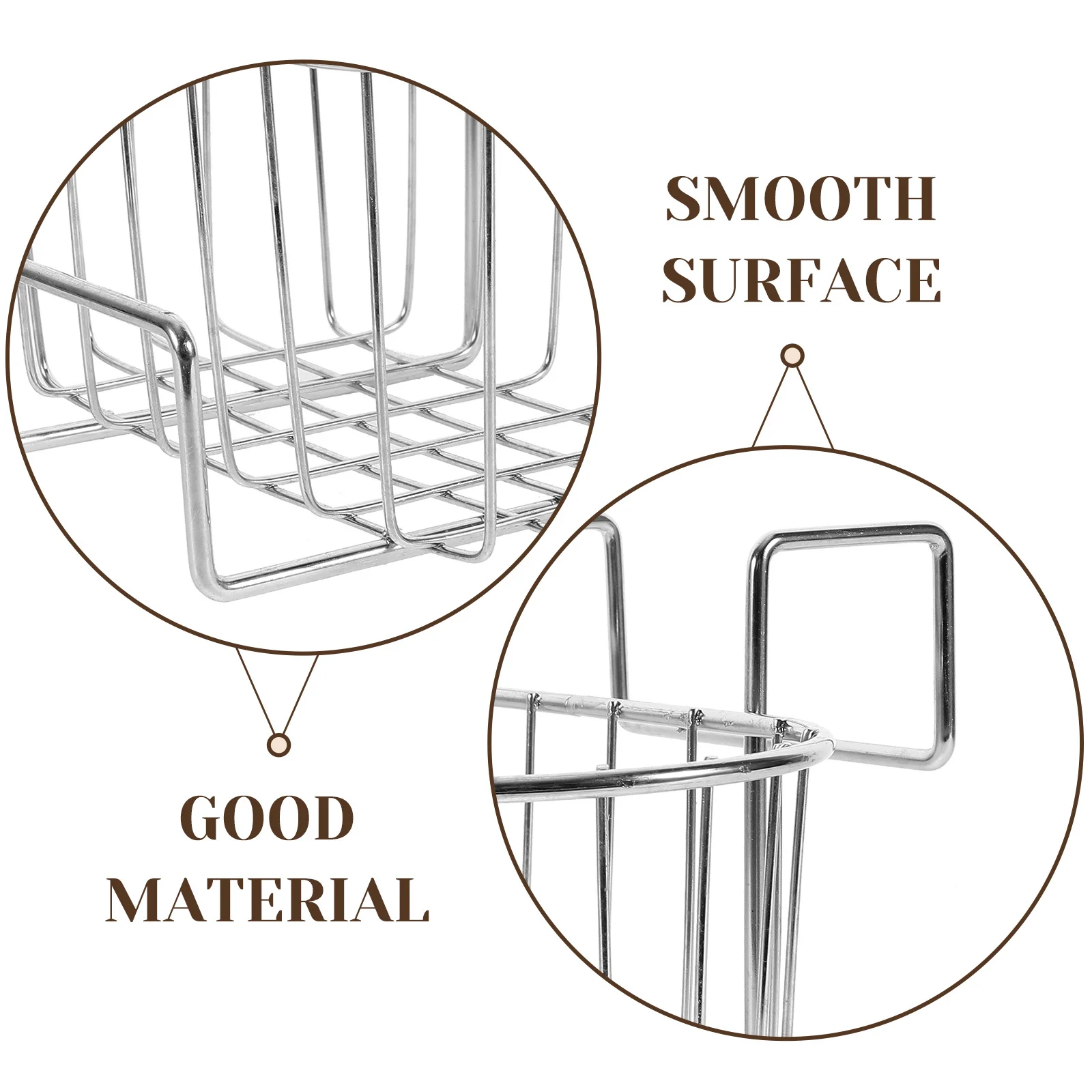 Stainless Steel Sink Hanging Basket Drainer Rack for Kitchen Sponge Holder Storage Organizer with Strong Bearing Capacity Rust
Stainless Steel Sink Hanging Basket Drainer Rack for Kitchen Sponge Holder Storage Organizer with Strong Bearing Capacity Rust