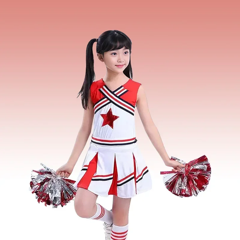Children Competition Cheerleaders Girl School Team Uniforms KidS Kid Performance Costume Sets Girls Class Suit Girl School Suits
Children Competition Cheerleaders Girl School Team Uniforms KidS Kid Performance Costume Sets Girls Class Suit Girl School Suits