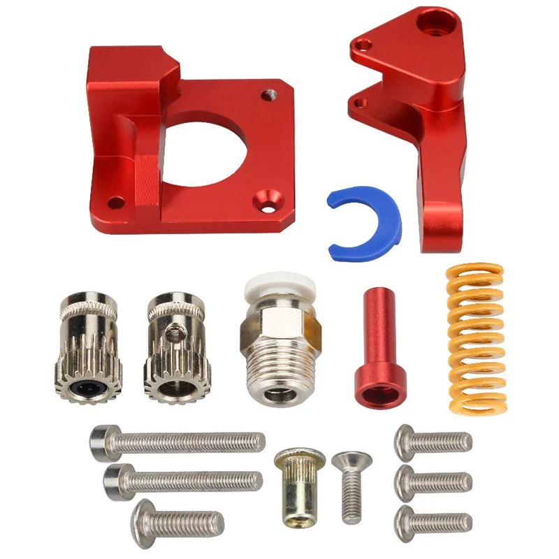 Комплект для экструдера CR10 Dual Gear Mk8, детали для 3D-принтера CR10S PRO Prusa I3 1,75 мм
Комплект для экструдера CR10 Dual Gear Mk8, детали для 3D-принтера CR10S PRO Prusa I3 1,75 мм