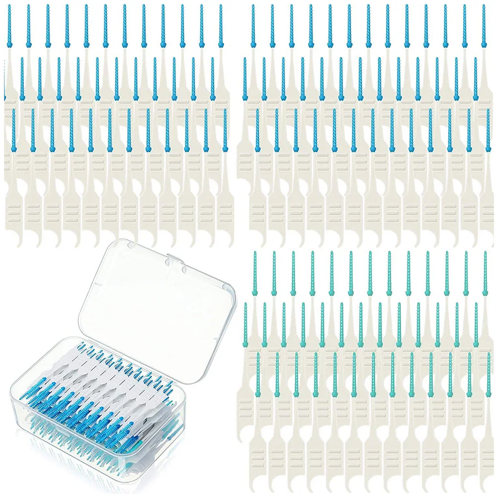 200 Pcs Toothpick Interdental Cleaning Brushes for Household Portable Floss Food Grade Plastic
200 Pcs Toothpick Interdental Cleaning Brushes for Household Portable Floss Food Grade Plastic