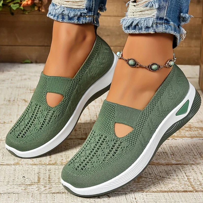 Simple Ladies Breathable Hollow Sneakers-casual Light Flat-bottomed Outdoor Walking Shoes, Suitable for Low Tops in All Seasons.
Simple Ladies Breathable Hollow Sneakers-casual Light Flat-bottomed Outdoor Walking Shoes, Suitable for Low Tops in All Seasons.