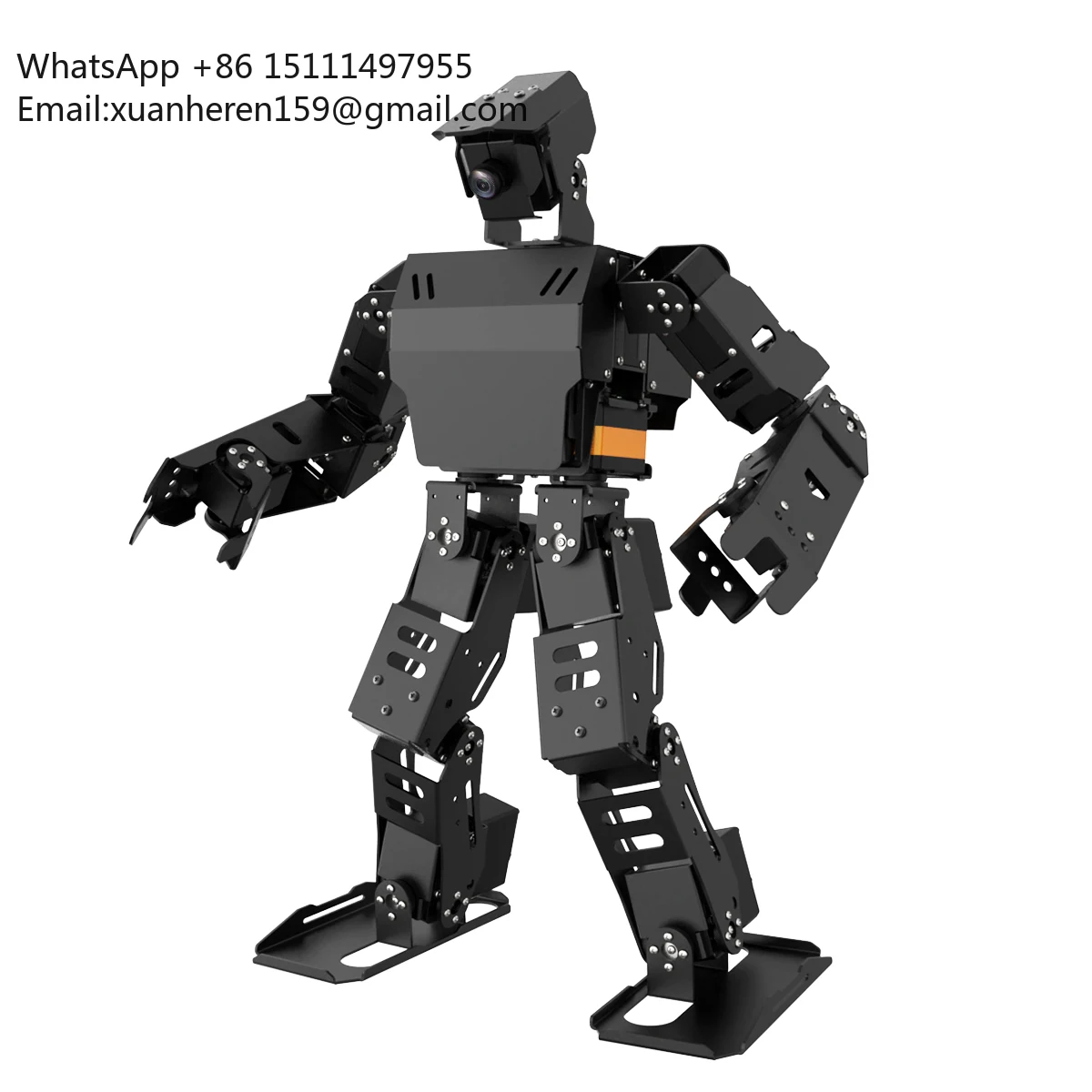AiNex ROS Education Robot Programmable Learning Teaching Kit with AI Vision Raspberry Pi Powered Humanoid Robot
AiNex ROS Education Robot Programmable Learning Teaching Kit with AI Vision Raspberry Pi Powered Humanoid Robot