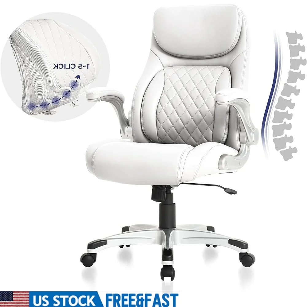 Ergonomic Office Chair Adjustable Lumbar Support High Back Microfiber Leather Desk Gaming Chair 135 Degree Recline Comfortable
Ergonomic Office Chair Adjustable Lumbar Support High Back Microfiber Leather Desk Gaming Chair 135 Degree Recline Comfortable
