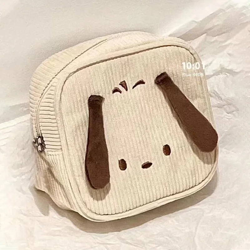 Cute Cartoon Large Capacity Sanrio Pochacco Bag Corduroy Storage Bag Portable Student Pencil Box Stationery Pencil Bag Wholesale
Cute Cartoon Large Capacity Sanrio Pochacco Bag Corduroy Storage Bag Portable Student Pencil Box Stationery Pencil Bag Wholesale