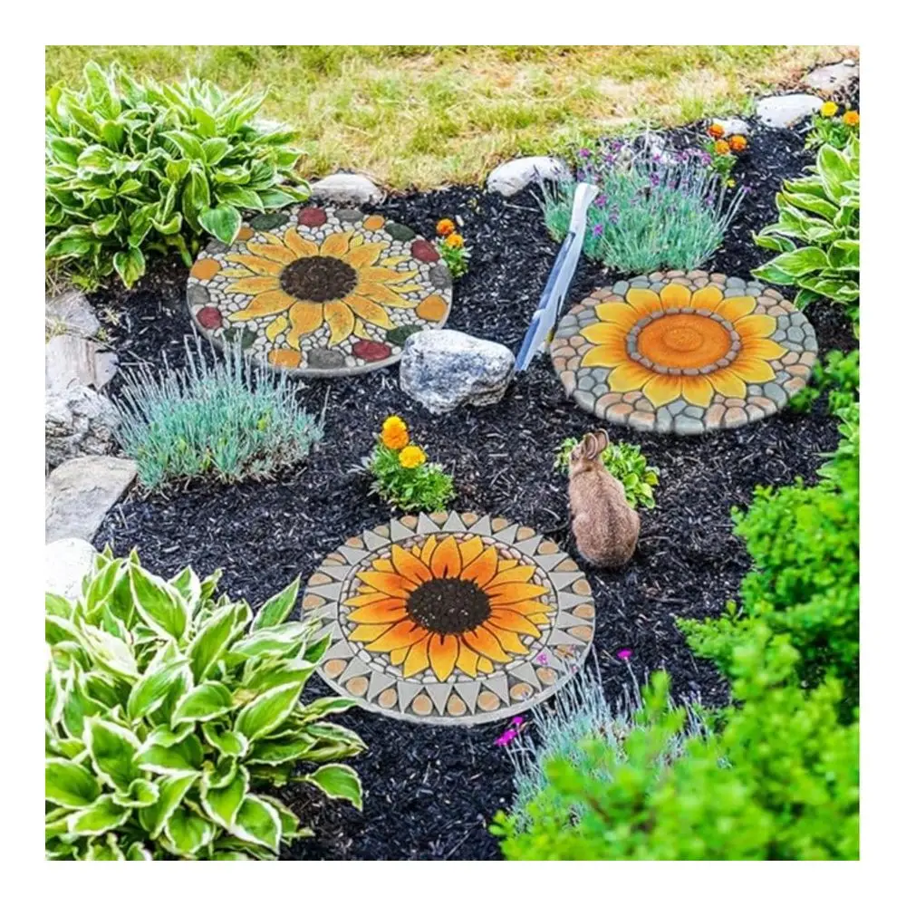 Декоративный садовый камень-ступенька Pack Sunflower, 10 дюймов, для двора, патио, сада, дорожек, улицы и дома (для использования на улице и в помещении)
Декоративный садовый камень-ступенька Pack Sunflower, 10 дюймов, для двора, патио, сада, дорожек, улицы и дома (для использования на улице и в помещении)