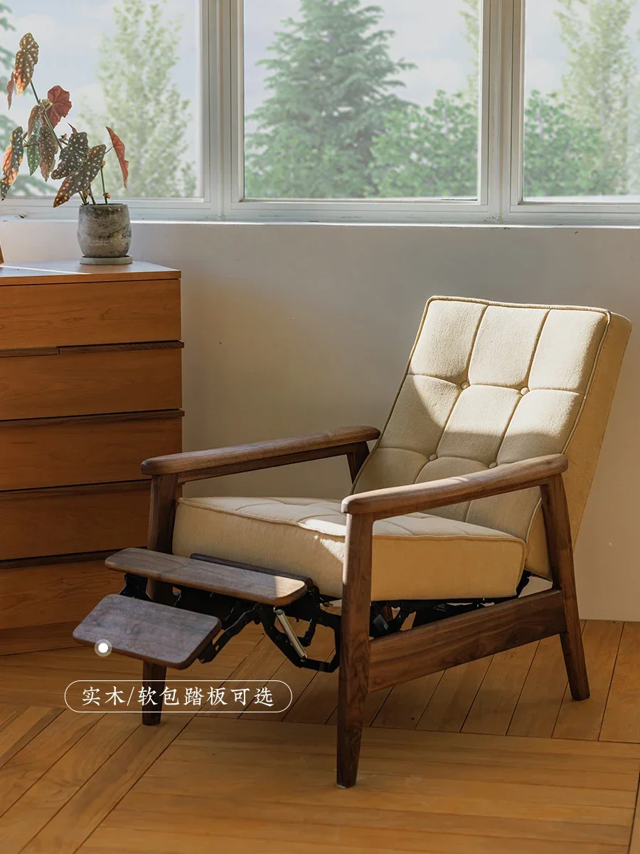Free function single chair Japanese cherry wood single functional armchair lazy leisure backrest
Free function single chair Japanese cherry wood single functional armchair lazy leisure backrest