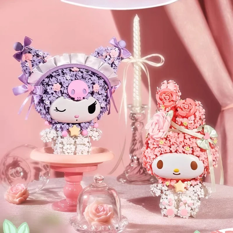 My Melody Rose Star Words & Kuromi Rose Star Wish Assembly Building Block Toy, Festival Gift for Girls
My Melody Rose Star Words & Kuromi Rose Star Wish Assembly Building Block Toy, Festival Gift for Girls