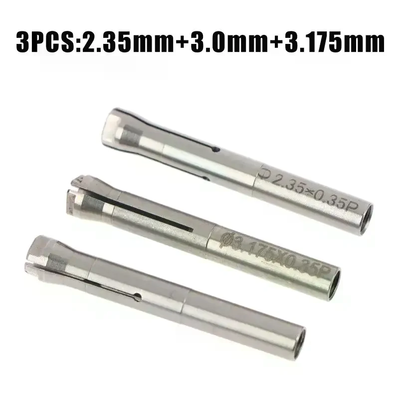 3Pcs Dental 2.35mm 3.0mm 3.175mm Micromotor Collet Chuck For 102L 105L Polishing Handpiece Accessory
3Pcs Dental 2.35mm 3.0mm 3.175mm Micromotor Collet Chuck For 102L 105L Polishing Handpiece Accessory