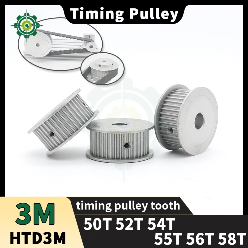 HTD3M Timing Pulley 50T 52T 54T 55T 56T 58T HTD 3M Synchronous Wheels 3M 50teeth 52teeth 54teeth 55teeth 56teeth 58teeth Pulleys
HTD3M Timing Pulley 50T 52T 54T 55T 56T 58T HTD 3M Synchronous Wheels 3M 50teeth 52teeth 54teeth 55teeth 56teeth 58teeth Pulleys