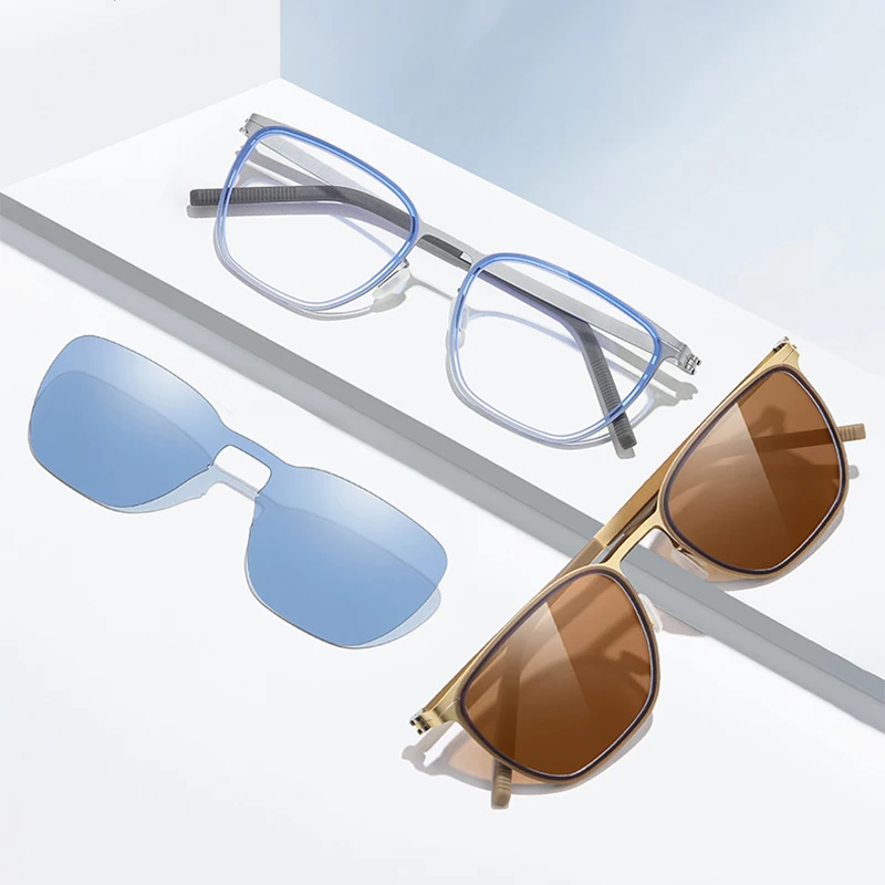 No Screw Stainless Steel 2 In 1 Men Square Hyperopia Polarized Clips Cover Sunglasses Set Women Anti Blue Light Reading Glasses
No Screw Stainless Steel 2 In 1 Men Square Hyperopia Polarized Clips Cover Sunglasses Set Women Anti Blue Light Reading Glasses
