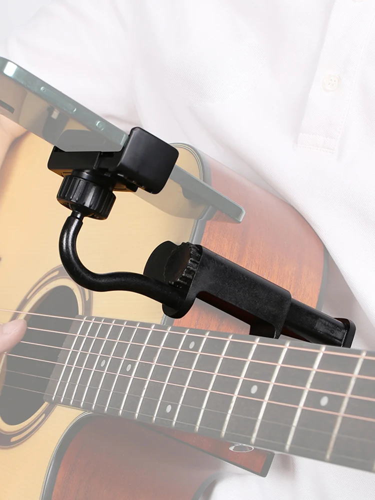 Guitar Phone Holder Hands-Free Adjustable Phone Support Multi-Purpose Guitar Stand Holder for Microphones Stand/Smartphones
Guitar Phone Holder Hands-Free Adjustable Phone Support Multi-Purpose Guitar Stand Holder for Microphones Stand/Smartphones