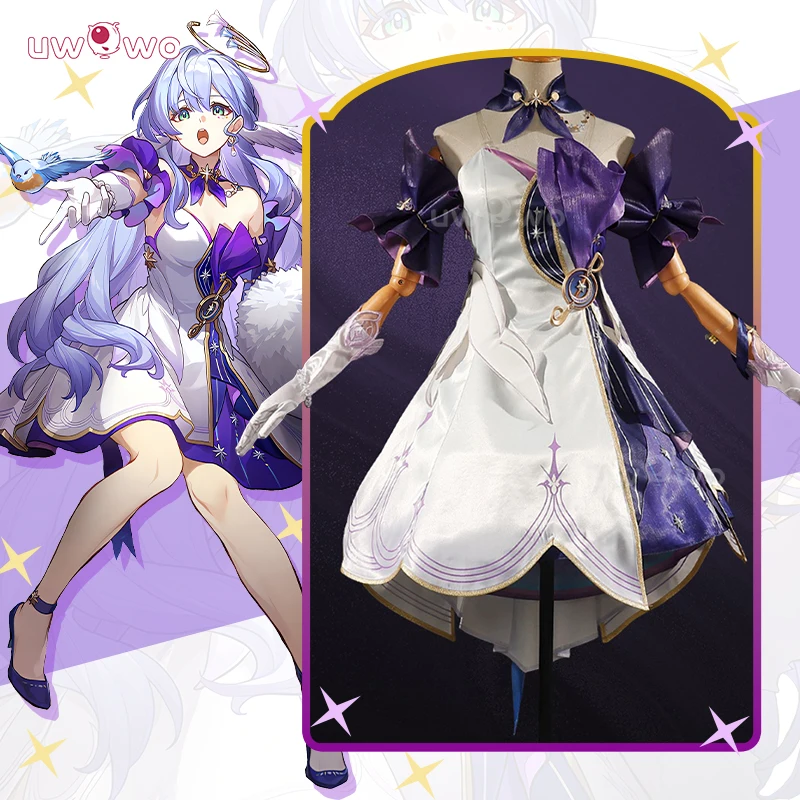 UWOWO Rail Robin Косплей Collab Series: Игра Honkai Star Rail Робин Косплей Костюм Одежда на Хэллоуин
UWOWO Rail Robin Косплей Collab Series: Игра Honkai Star Rail Робин Косплей Костюм Одежда на Хэллоуин