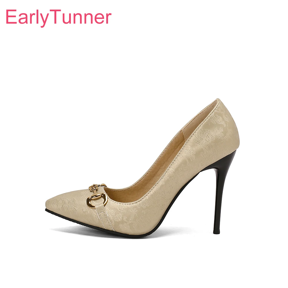 2025 Summer Elegant Gold White Women Pumps Fashion Super High Stiletto Heel Lady Formal Shoes Plus Small Big Size 31 43 48 50
2025 Summer Elegant Gold White Women Pumps Fashion Super High Stiletto Heel Lady Formal Shoes Plus Small Big Size 31 43 48 50