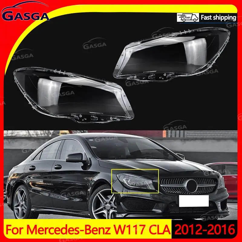 Headlight Lens for Mercedes-Benz W117 CLA 2012-2016 Headlight Cover Transparent Lampshade Replace Original Glass Lamp Shell
Headlight Lens for Mercedes-Benz W117 CLA 2012-2016 Headlight Cover Transparent Lampshade Replace Original Glass Lamp Shell