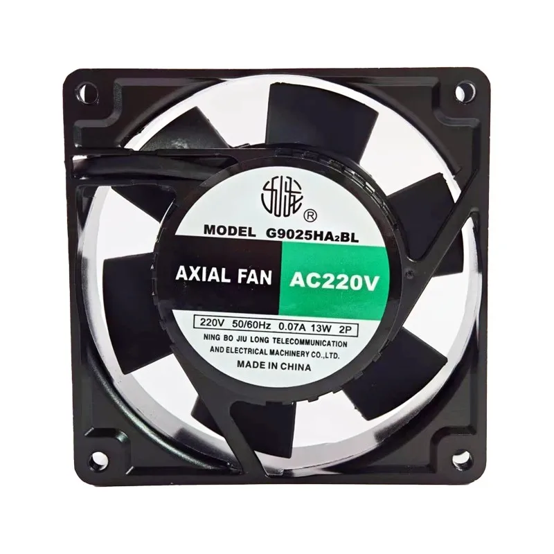 Новый охлаждающий вентилятор для G9025HA2SL/HA2BL AC 220 В 0,07 А 13 Вт охлаждающий вентилятор 90*90*25 мм
Новый охлаждающий вентилятор для G9025HA2SL/HA2BL AC 220 В 0,07 А 13 Вт охлаждающий вентилятор 90*90*25 мм