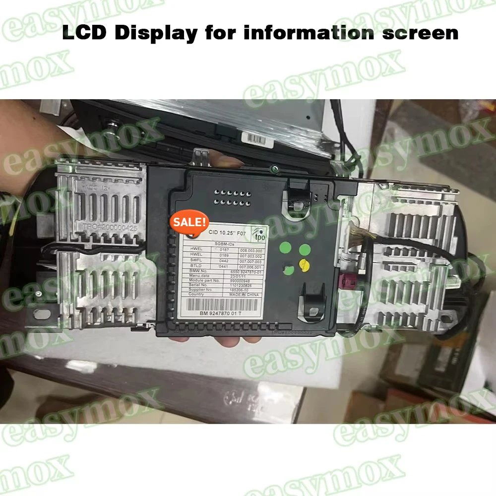 6550 9247870-01 990000948 LCD Display Module Assmbly For 2009-2016 BMW 10.25“ F07 9247870 01 T 5 Series GT
6550 9247870-01 990000948 LCD Display Module Assmbly For 2009-2016 BMW 10.25“ F07 9247870 01 T 5 Series GT