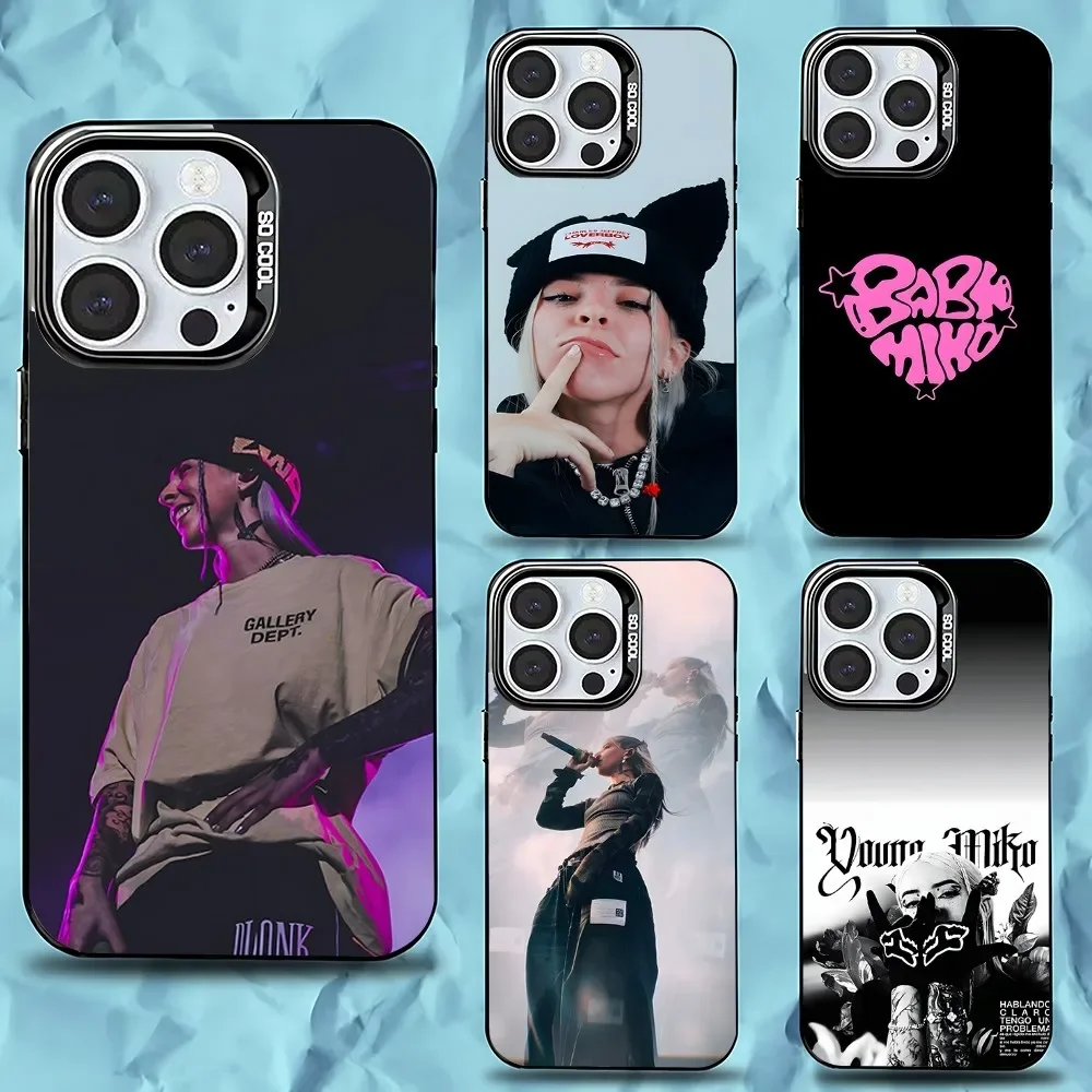 Young M-Miko Phone Case For iPhone 16,15,14,13,12,11,Pro,Max,Plus,Mini,XS,SE Anti Fall Black Matte Hard Bumper
Young M-Miko Phone Case For iPhone 16,15,14,13,12,11,Pro,Max,Plus,Mini,XS,SE Anti Fall Black Matte Hard Bumper
