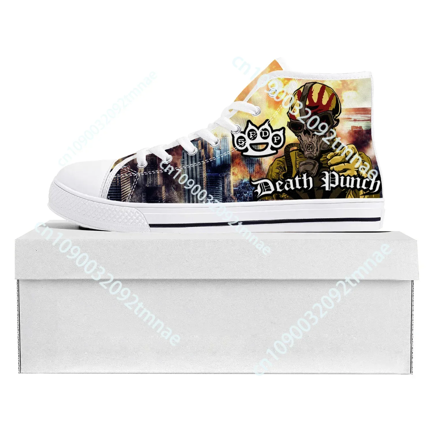Five Finger Death Punch Pop High Top High Quality Sneakers Mens Womens Teenager Canvas Sneaker Casual Couple Shoes Custom Shoe
Five Finger Death Punch Pop High Top High Quality Sneakers Mens Womens Teenager Canvas Sneaker Casual Couple Shoes Custom Shoe