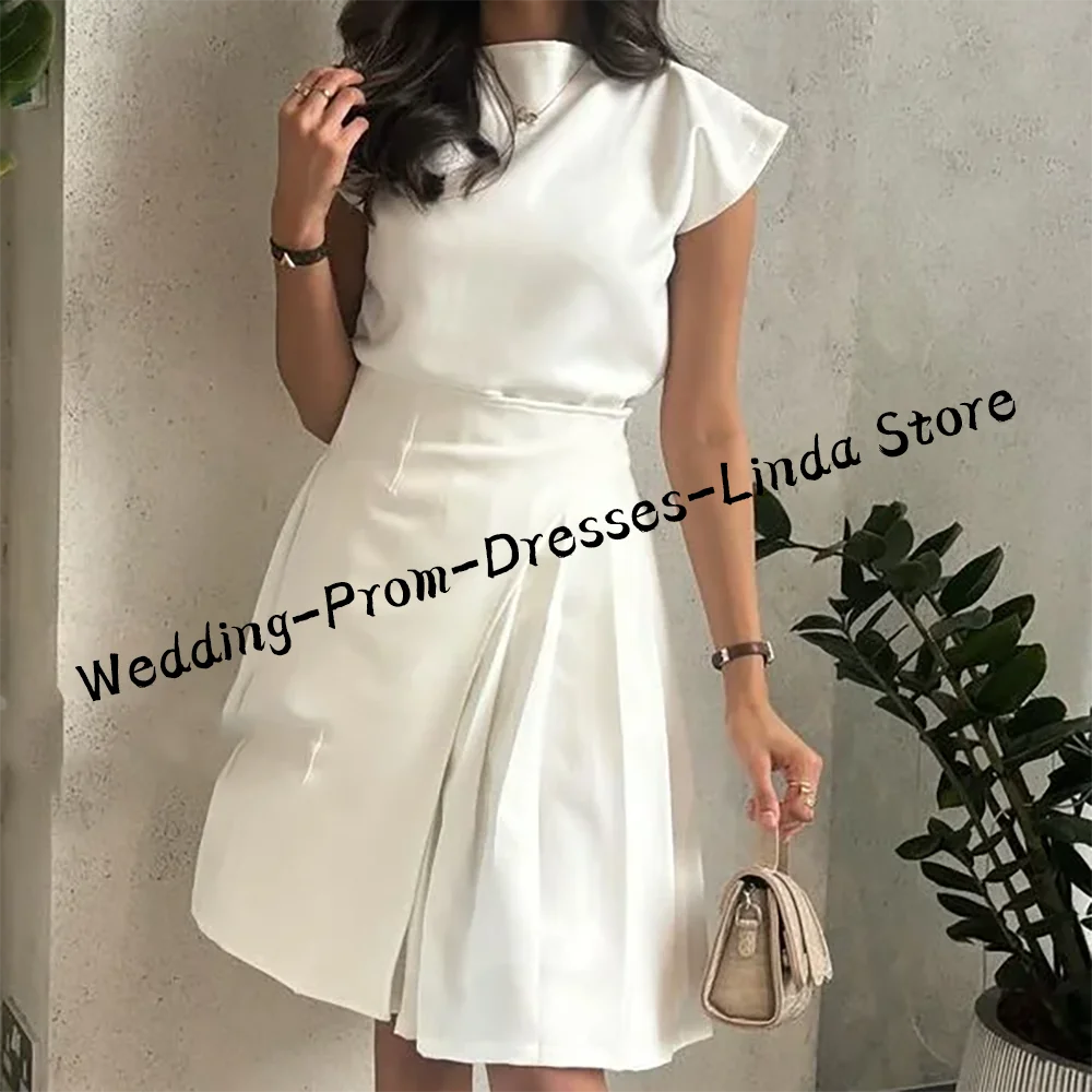 Classic O-Neck Sleeveless Knee Length A-Line Formal Evening Dresses Birthday Party Prom Gowns Customized
Classic O-Neck Sleeveless Knee Length A-Line Formal Evening Dresses Birthday Party Prom Gowns Customized