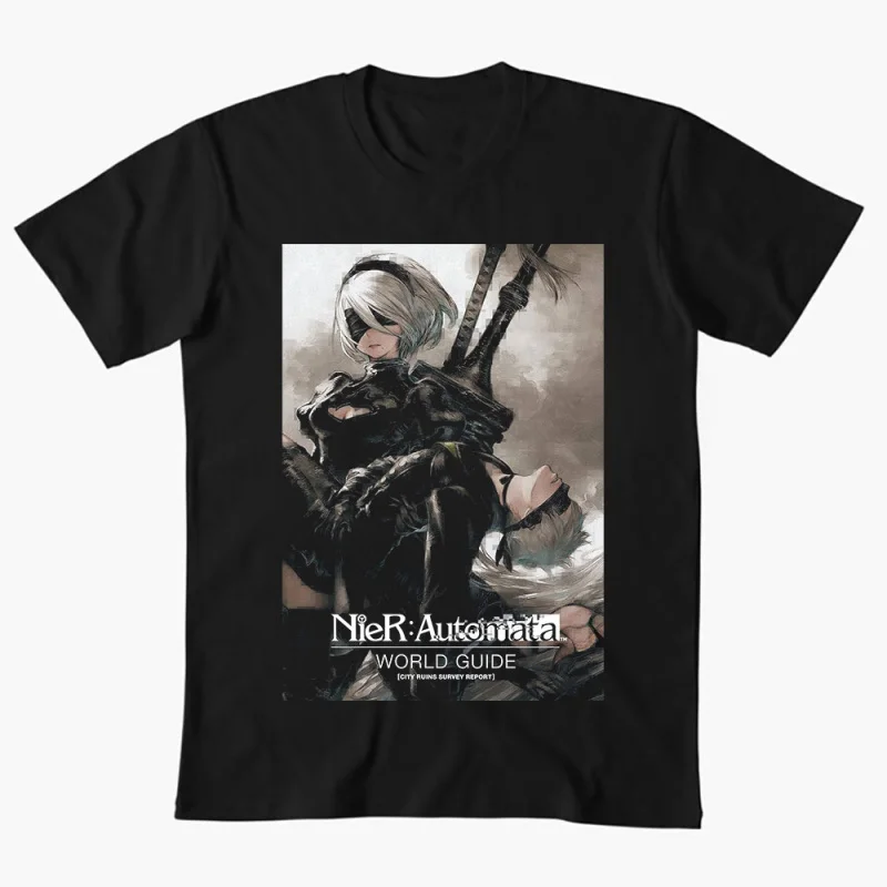 2B NieR Automata Yorh No. 2 Type B Anime T-shirt for Gamer 0607 Waifu Girl Cyber Punk Graphic Clothes Y2K Tee US Size Tops S-6XL
2B NieR Automata Yorh No. 2 Type B Anime T-shirt for Gamer 0607 Waifu Girl Cyber Punk Graphic Clothes Y2K Tee US Size Tops S-6XL