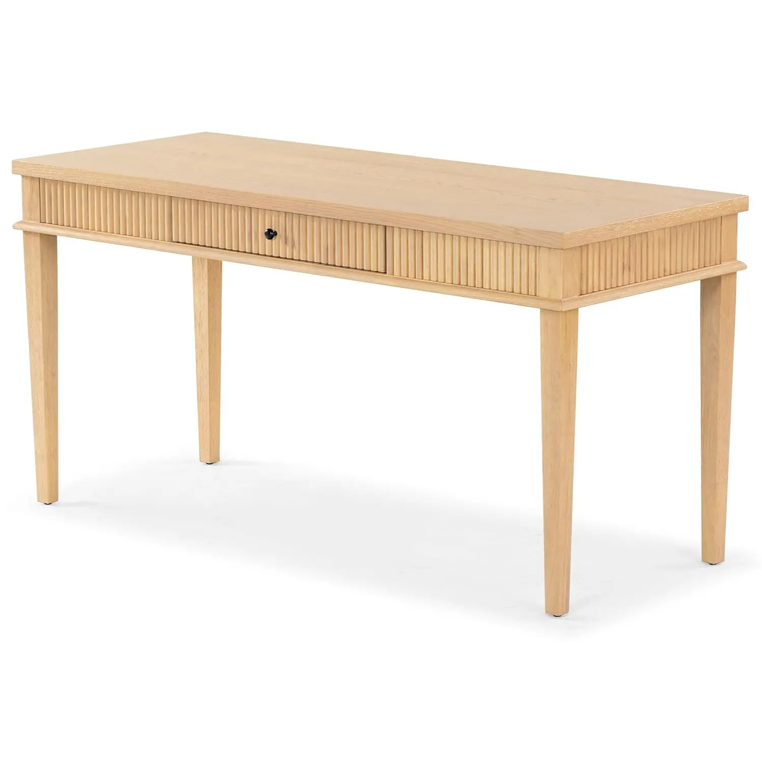 Couture Collection Shelbie Oak Brown & Black 1-Drawer Reeded Computer Table Office Writing Desk, Customized
Couture Collection Shelbie Oak Brown & Black 1-Drawer Reeded Computer Table Office Writing Desk, Customized