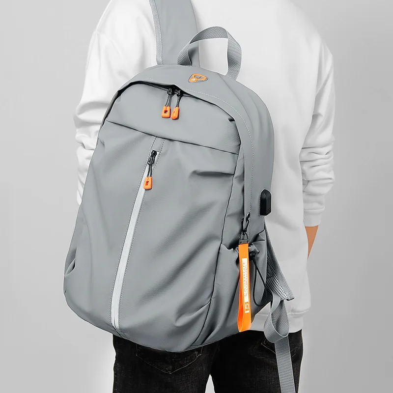 Fashion Men's Backpacks Large Capacity Students School Bag With USB Charging Port Laptop Bags Lightweight Men Travel Backpack
Fashion Men's Backpacks Large Capacity Students School Bag With USB Charging Port Laptop Bags Lightweight Men Travel Backpack