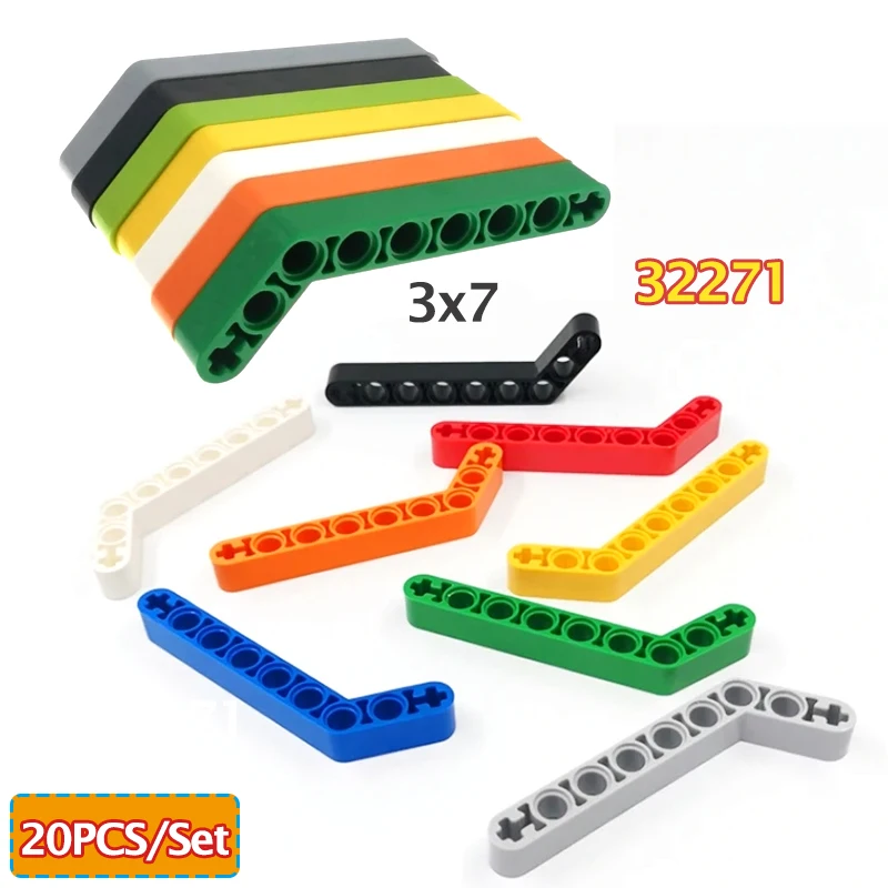MOC 32271 3x7 Holes Liftarm Thick Technology Building Blocks Parts Assembles 1x9 Educational Particles Bricks Toys Accessories
MOC 32271 3x7 Holes Liftarm Thick Technology Building Blocks Parts Assembles 1x9 Educational Particles Bricks Toys Accessories