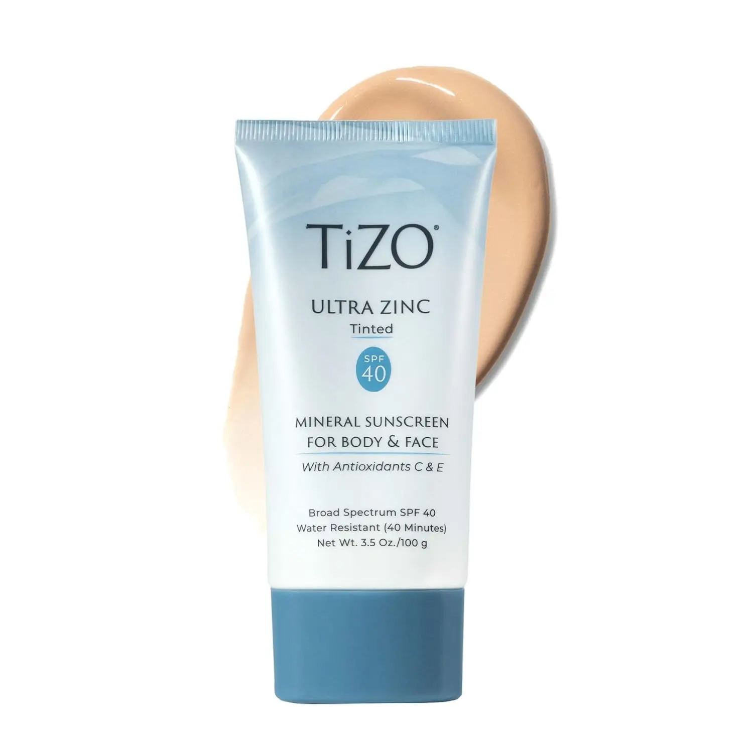 Тонирующий солнцезащитный крем SPF 40 для лица и тела, 3,5 унции - Ультразащита с цинком
Тонирующий солнцезащитный крем SPF 40 для лица и тела, 3,5 унции - Ультразащита с цинком