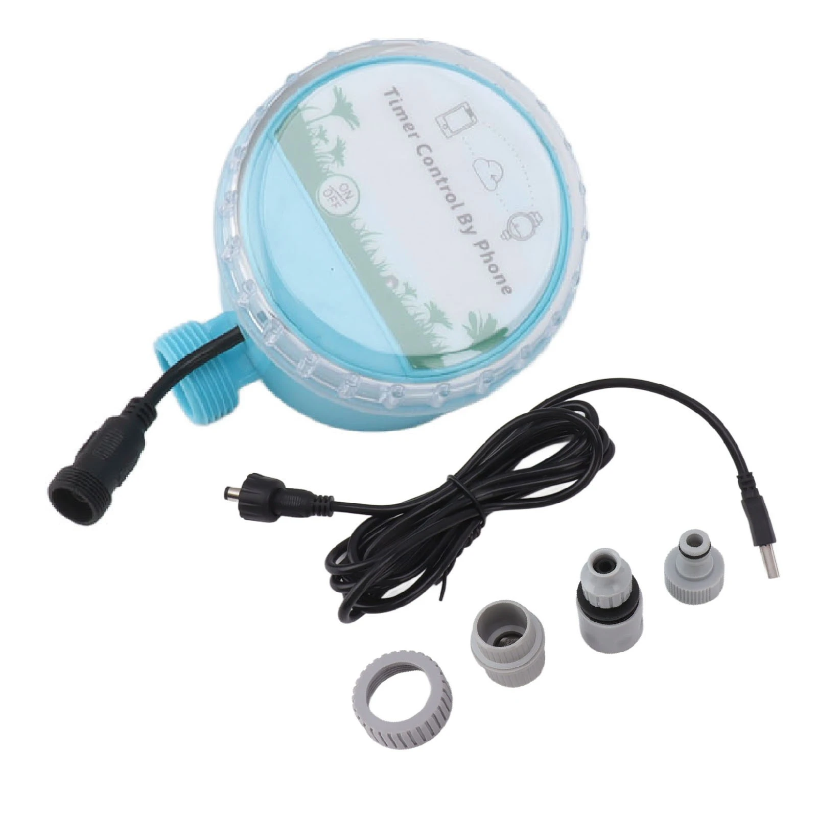 Sprinkler Timer Plastic WiFi and Bluetooth Control IP68 Garden Irrigation Timer for Garden Farm Park
Sprinkler Timer Plastic WiFi and Bluetooth Control IP68 Garden Irrigation Timer for Garden Farm Park