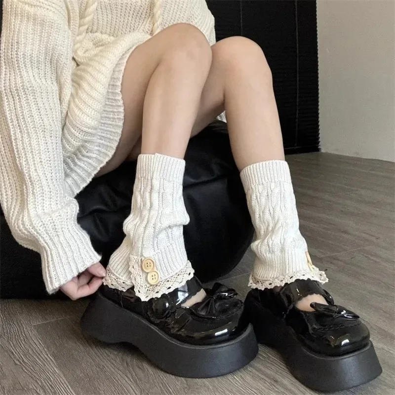 Ankle Warmers Leg Womens Winter Warm Stretch Knitted Slouch Thermal Thick Cuffs Boot Socks Ruffle Leg Sleeves Warmer Lolita Gift
Ankle Warmers Leg Womens Winter Warm Stretch Knitted Slouch Thermal Thick Cuffs Boot Socks Ruffle Leg Sleeves Warmer Lolita Gift