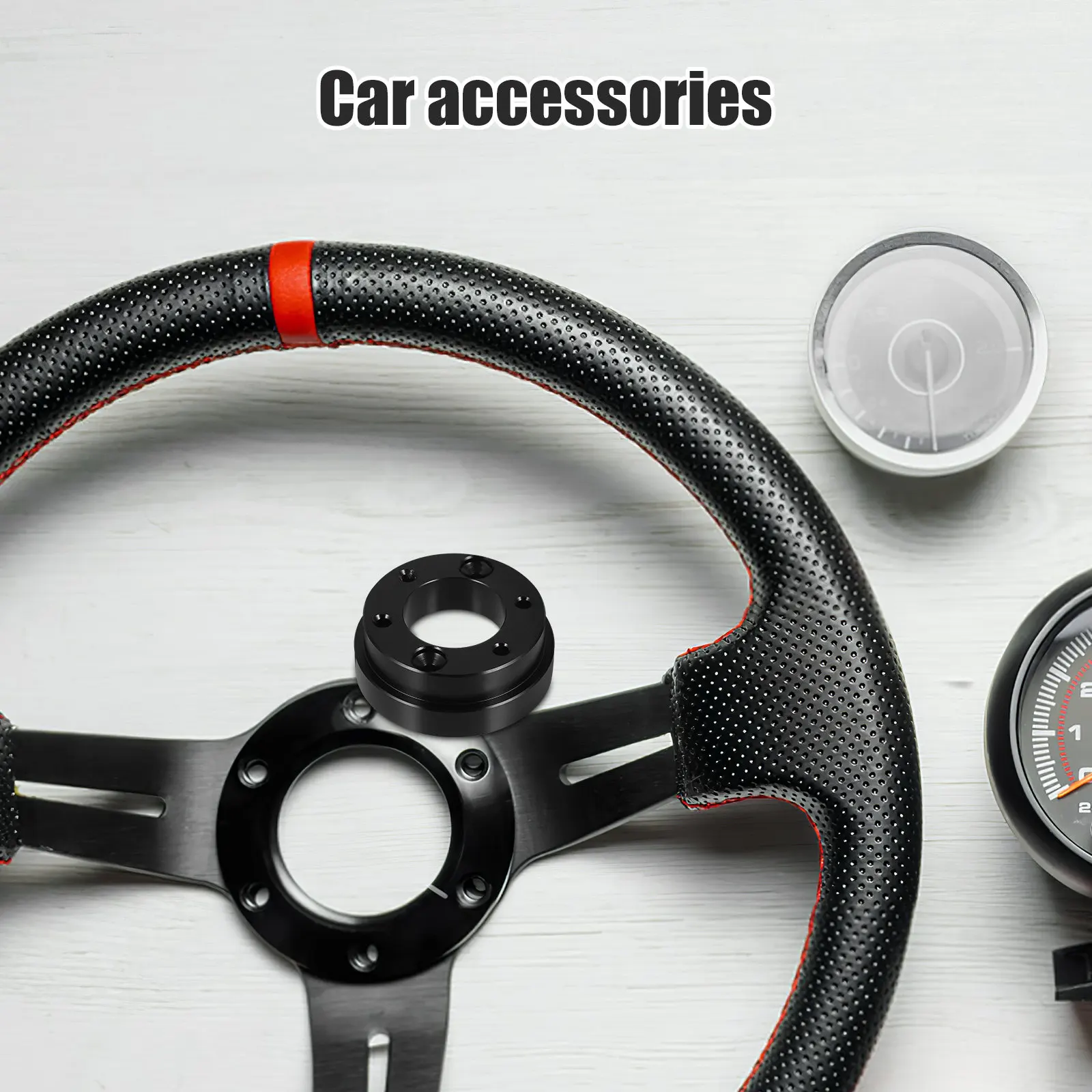 1Set Racing Car Steering Wheel Riser Adapter Plate Metal Steering Wheel Elevator for Enhanced Comfort Control Driving
1Set Racing Car Steering Wheel Riser Adapter Plate Metal Steering Wheel Elevator for Enhanced Comfort Control Driving