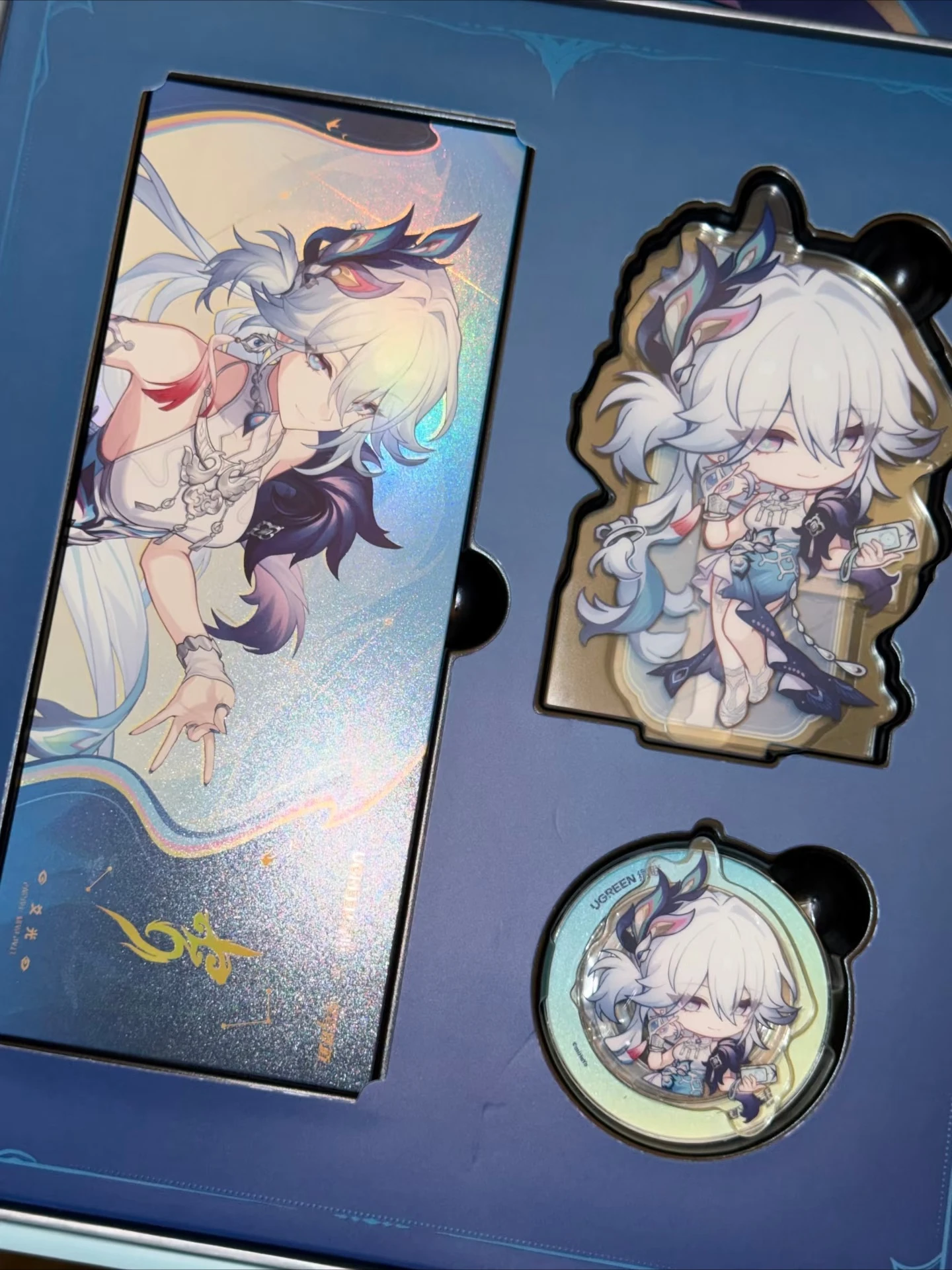 In Stock Official Honkai:Star Rail Cosplay Yao Guang 2026 Collab Acrylic Stand Laser Ticket Storage Bag Badge Transparent Card
In Stock Official Honkai:Star Rail Cosplay Yao Guang 2026 Collab Acrylic Stand Laser Ticket Storage Bag Badge Transparent Card