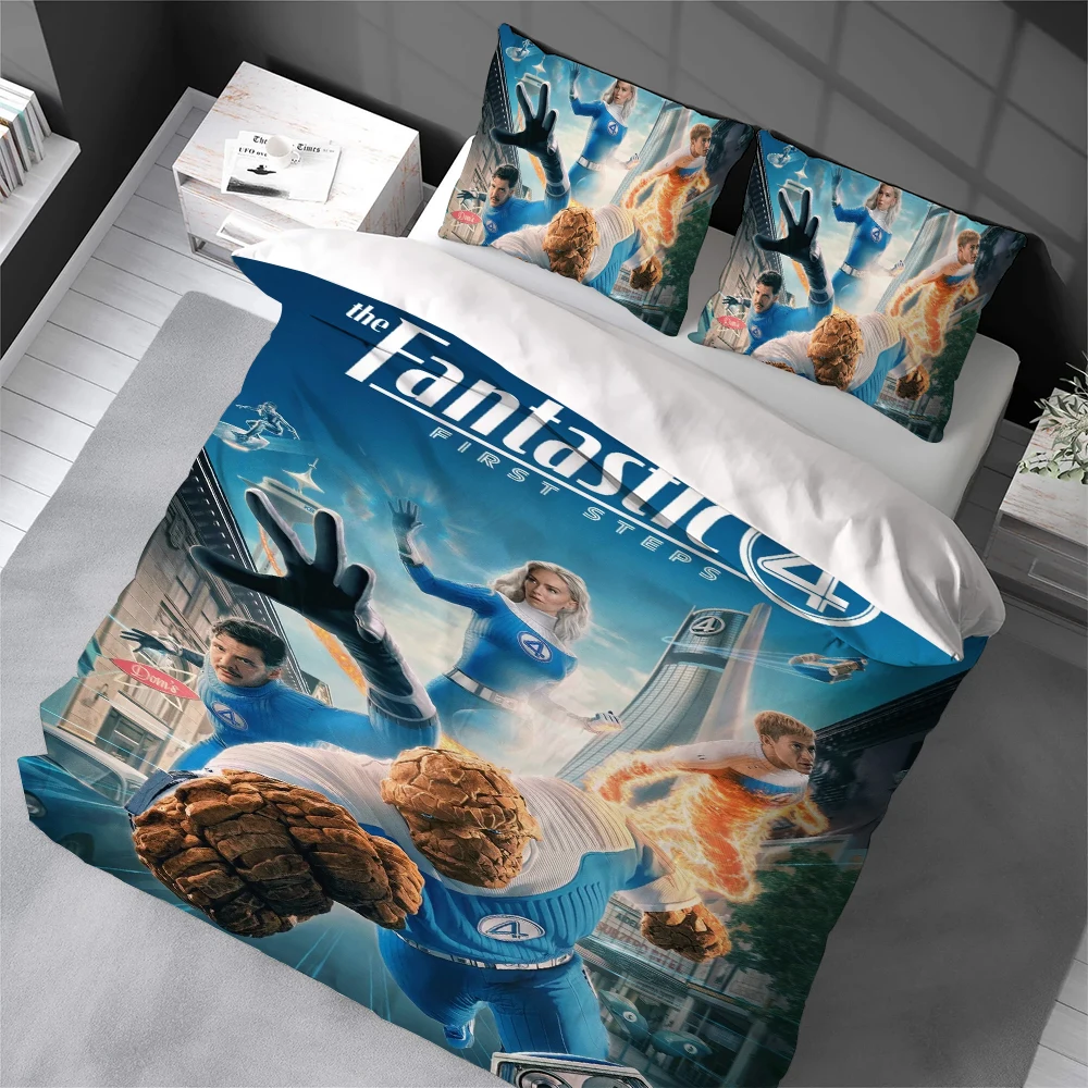Комплект постельного белья F-Fantastic 4 First S-Step: пододеяльник, 3 предмета, мягкий хлопок, для дома и общежития, подарок для студентов
Комплект постельного белья F-Fantastic 4 First S-Step: пододеяльник, 3 предмета, мягкий хлопок, для дома и общежития, подарок для студентов