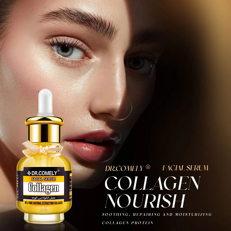 30ml Collagen Serum Pure Natural Wrinkle Facial Serum Anti-aging Fade Fine Lines Lifting Firming Rejuvenation Skin Care
30ml Collagen Serum Pure Natural Wrinkle Facial Serum Anti-aging Fade Fine Lines Lifting Firming Rejuvenation Skin Care